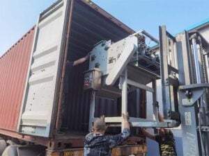Cashew shelling machine delivered to venezuela